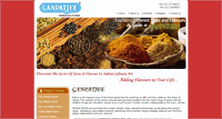 Desktop Screenshot of ganpatjee.com